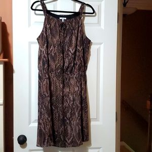 🐍NWT - Snake skin print spaghetti strap dress